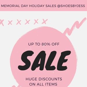Memorial Day Holiday Sales Sales Sale!@shoesbyjess